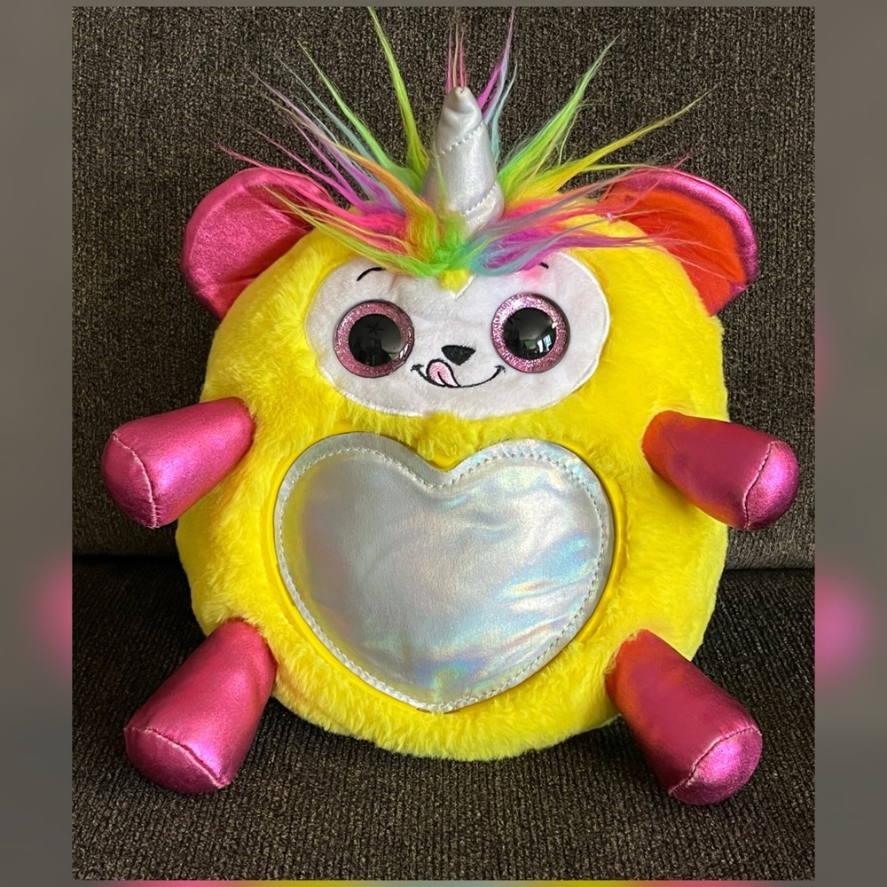 Zuru Yellow Rainbocorns Plush Toy 10”